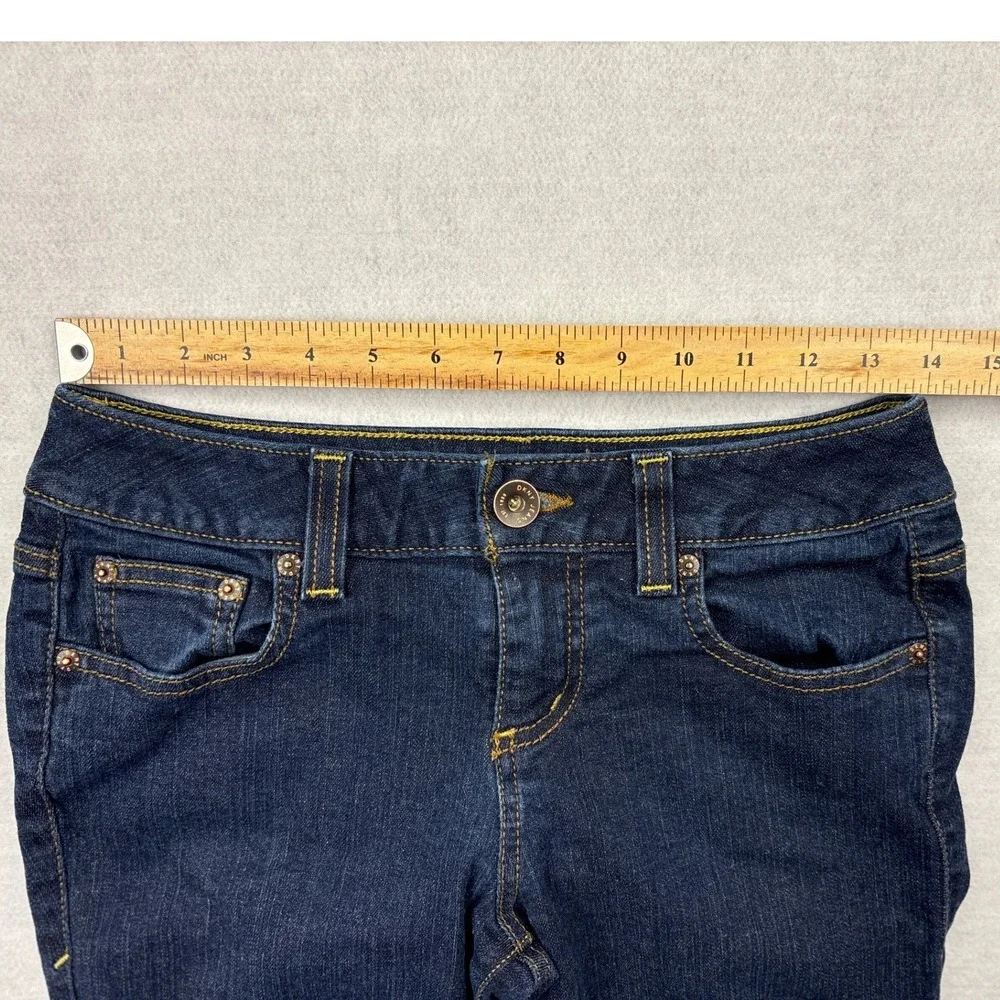 DKNY Soho Jeans Womens 6P Dark Wash Stretch Denim Blue Classic 5 Pocket‎